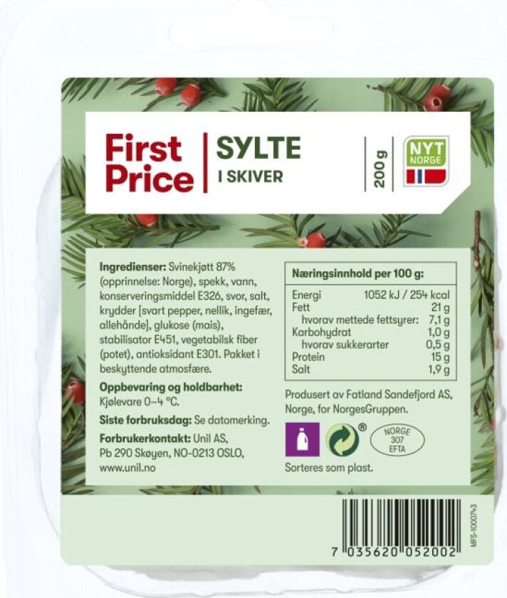 Sylte 200g