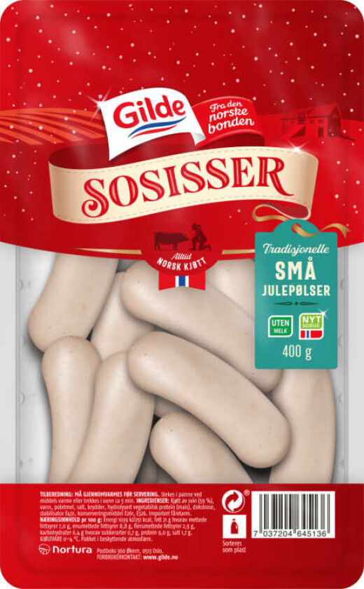 Sosisser 400g