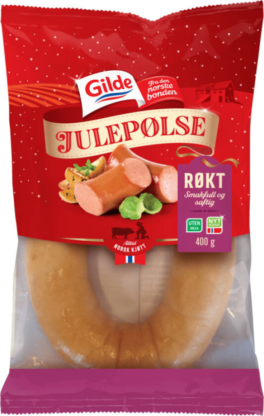 Julepølse Røkt 400g