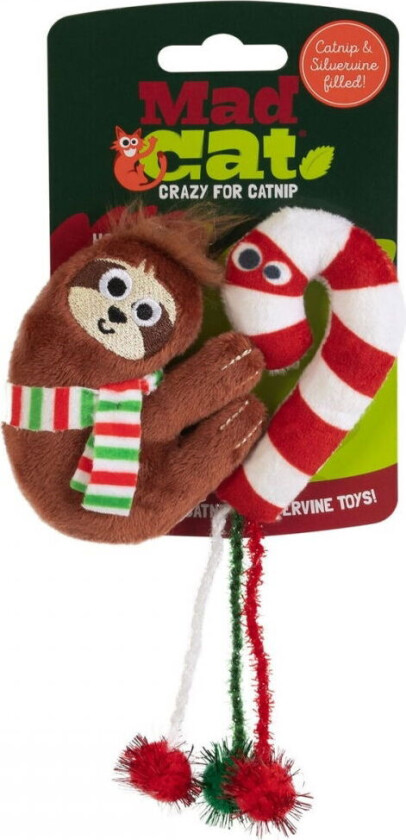 MadCat Holiday Sengångare & Polkagris 2-pack