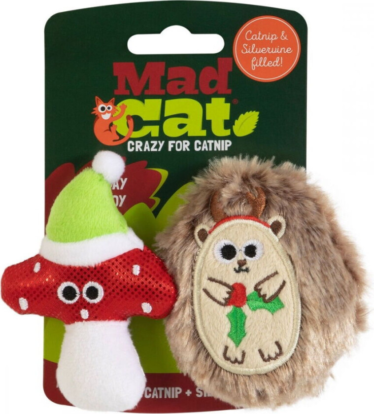 MadCat Holiday Igelkott & Svamp 2-pack
