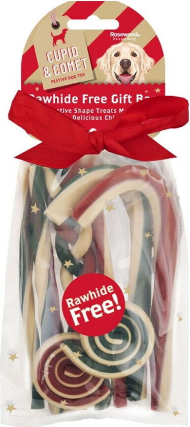 Rosewood Xmas Tyggebein Polkagris 280 g