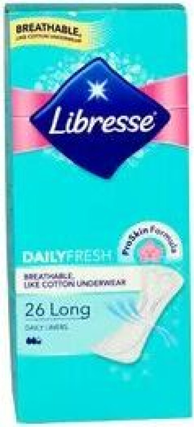 Libresse Truseinnlegg Long 26stk