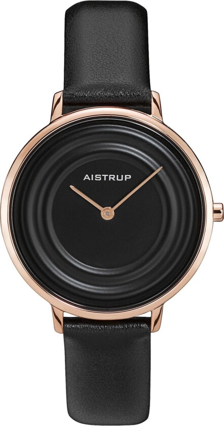 Raindrop AIW7713 - Kvarts - Kobber Rosegull - Dameklokker - Skinn - Mineral