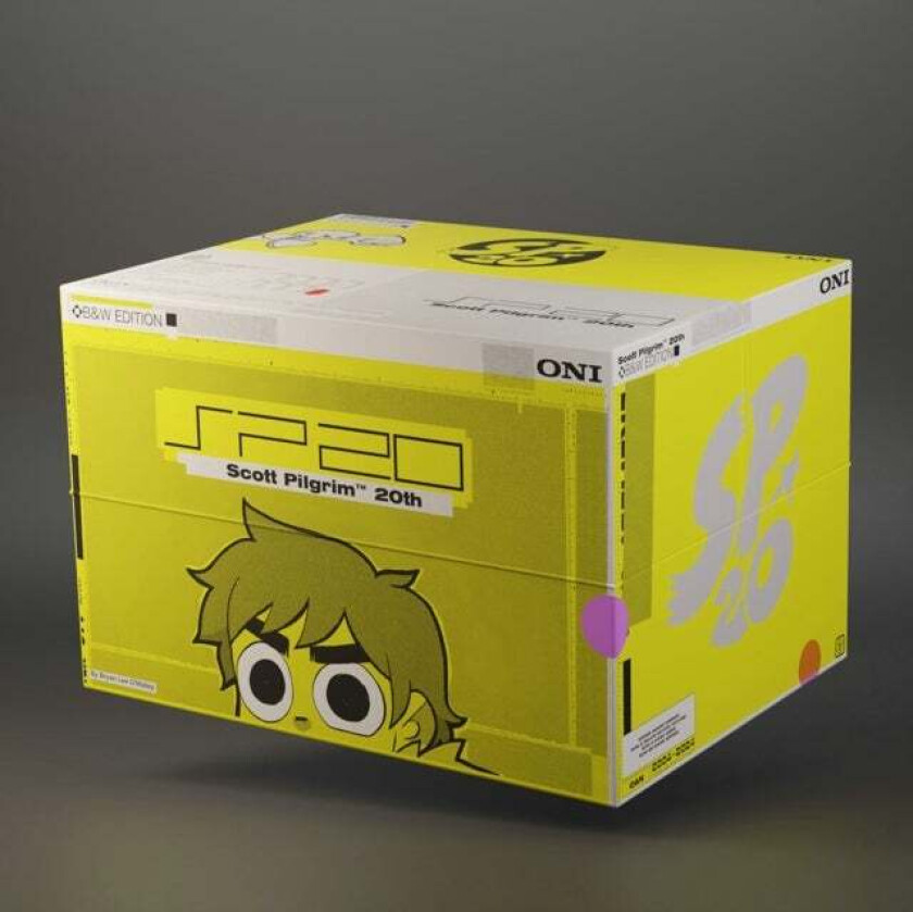Scott Pilgrim 20th Anniversary B&W Hardcover Box Set av Bryan Lee O¿Malley