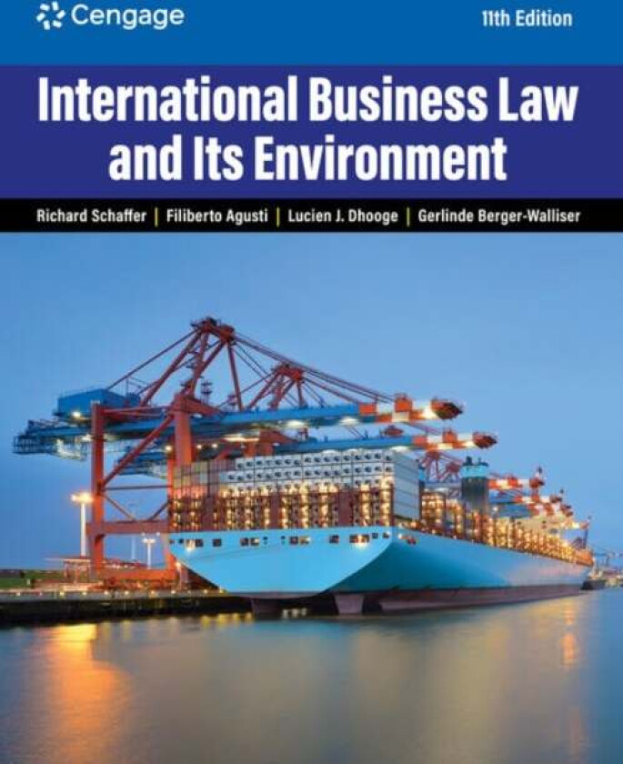 International Business Law and Its Environment av Lucien (Professor (ret.) Georgia Institute of Technology) Dhooge, Gerlinde (Associate Professor Univ
