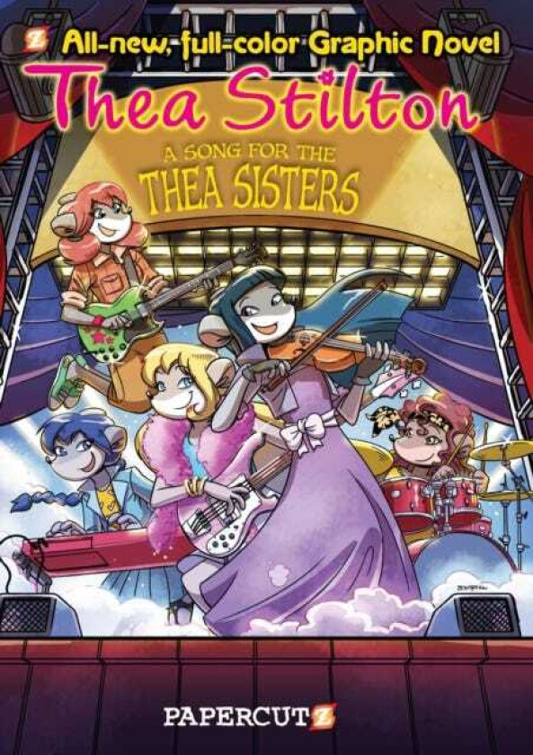 Thea Stilton Graphic Novels #7 A Song for Thea Sisters