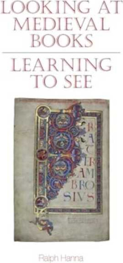 Looking at Medieval Books Learning to See
