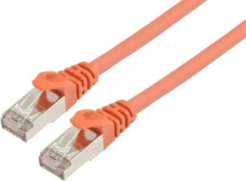 Nettverkskabel Lszh Rj-45 Rj-45 Cat 6a 3m Oransje