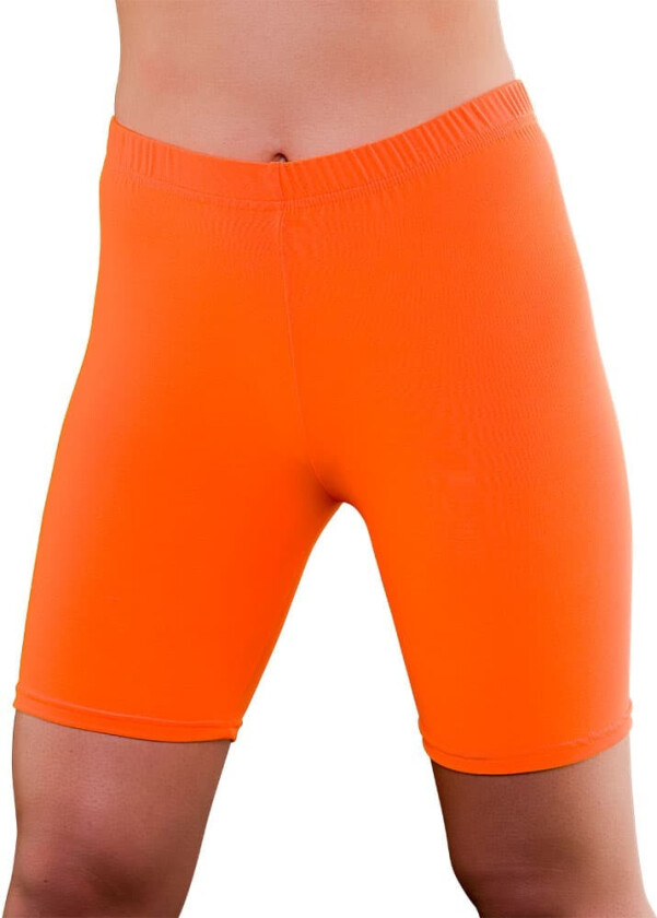 80-talls Sykkelshorts, Neon oransje, M/L