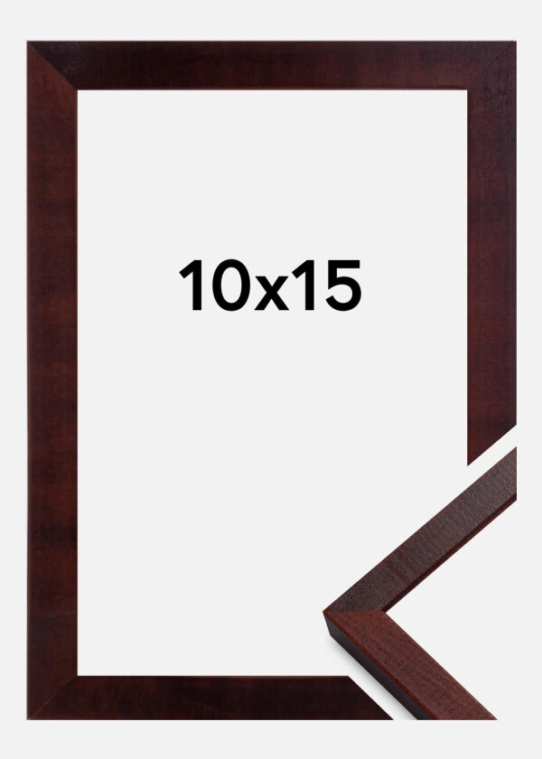 Ramme Peppers Mahogni 10x15 Cm