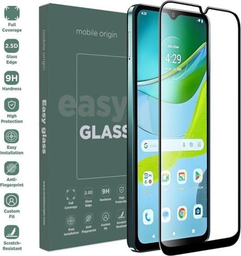 EasyGlass for Motorola Moto E13