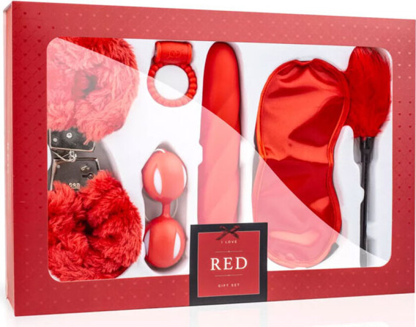 - I Love Red Couples Box