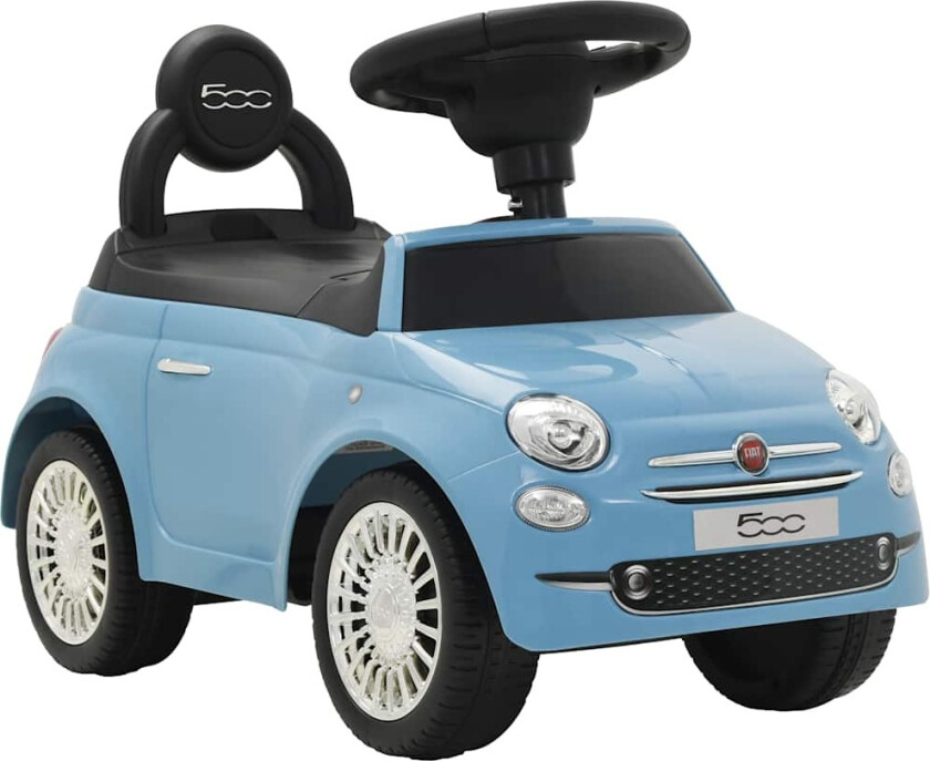 Gåbil Fiat 500 blå