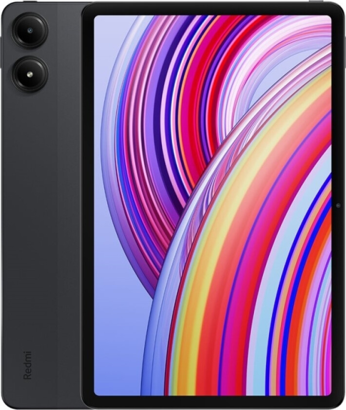 Redmi Pad Pro 5G - Tablet - Android 14 - 128 Gb - 12.1" Farge-Lcd (2560 X 1600) - Microsd-Spor - 5G, 3G, 4G - Grafittgrå