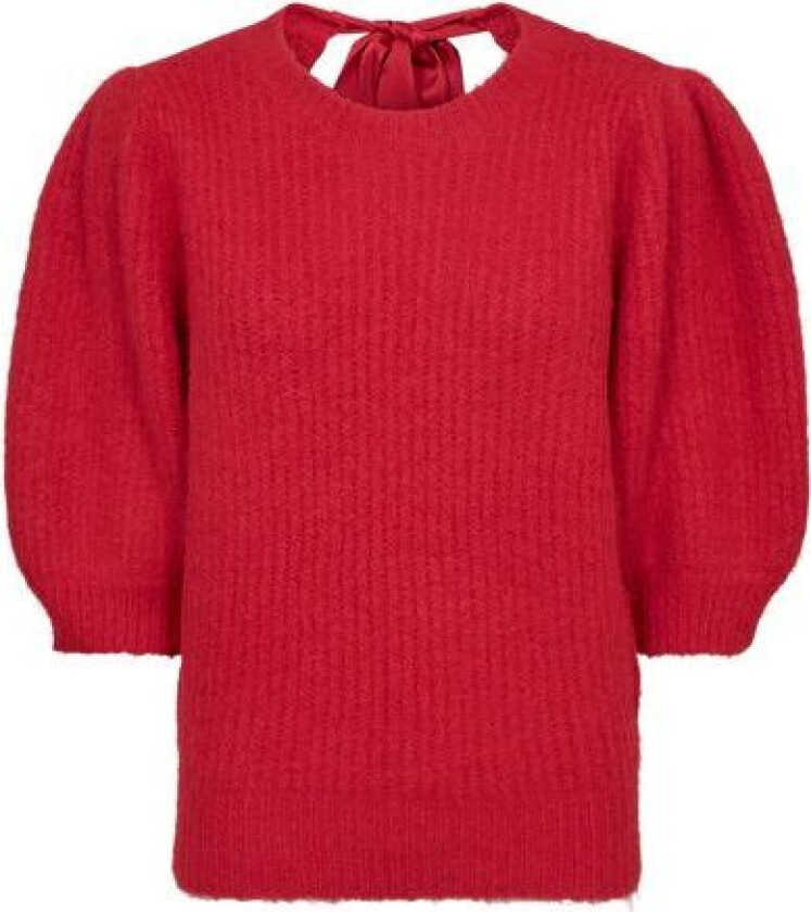 Coraliecc Bow Rib Knit - Flame XS