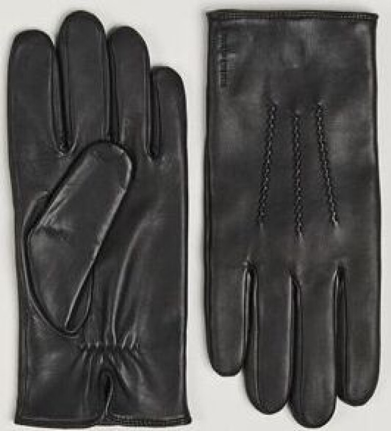 Garvin Leather Gloves Black