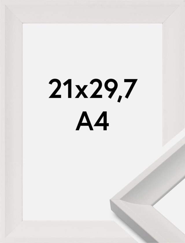 Ramme Öjaren Hvit 21x29,7 Cm (A4)