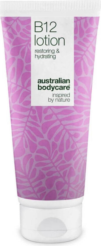 B12 Body Lotion Fuktighet for alle hudtyper B12 Body Lotion gir intens fukt for en myk og strålende hud. Perfekt for daglig bruk. - 1 stk.