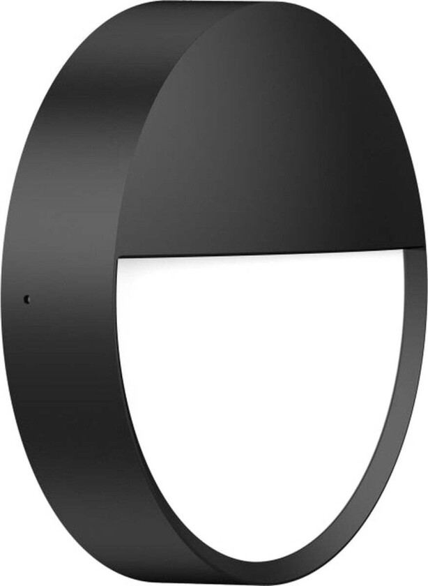 Champ eye vegglampe utendørs 8W 3000/4000 Kelvin IP65 - Svart