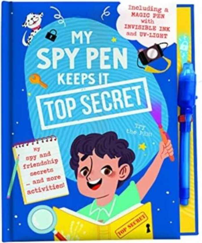 MY SPY PEN KEEPS IT TOP SECRET