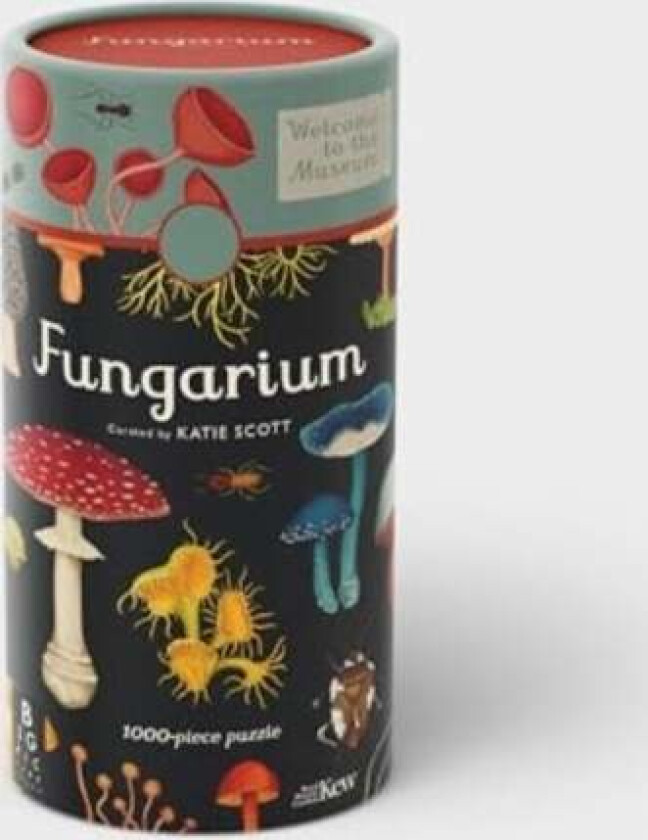 Fungarium 1000-Piece Jigsaw Puzzle av Katie Scott