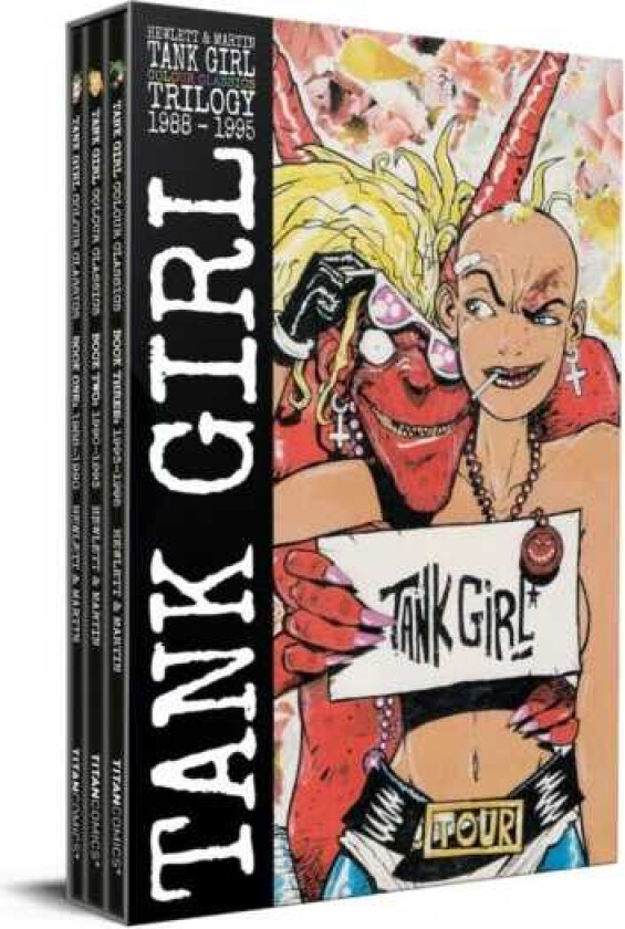 Tank Girl: Colour Classics Trilogy (19881995) Boxed Set