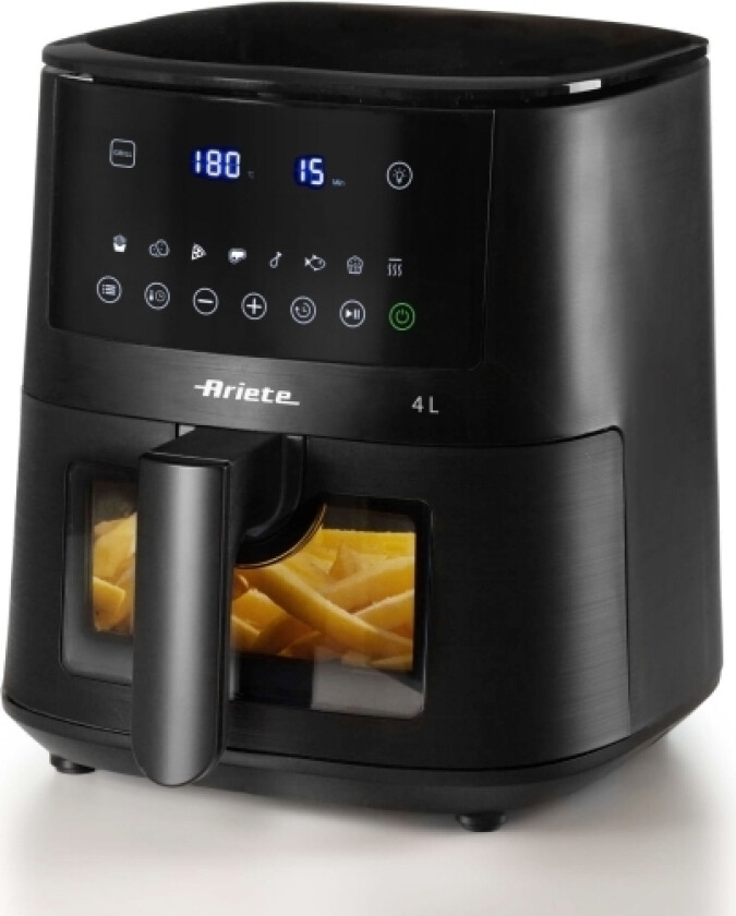 Ariete Air Fryer Ariete 4633/00 Single 4 L Autonomous 1400 W Hot Air Fryer Sort