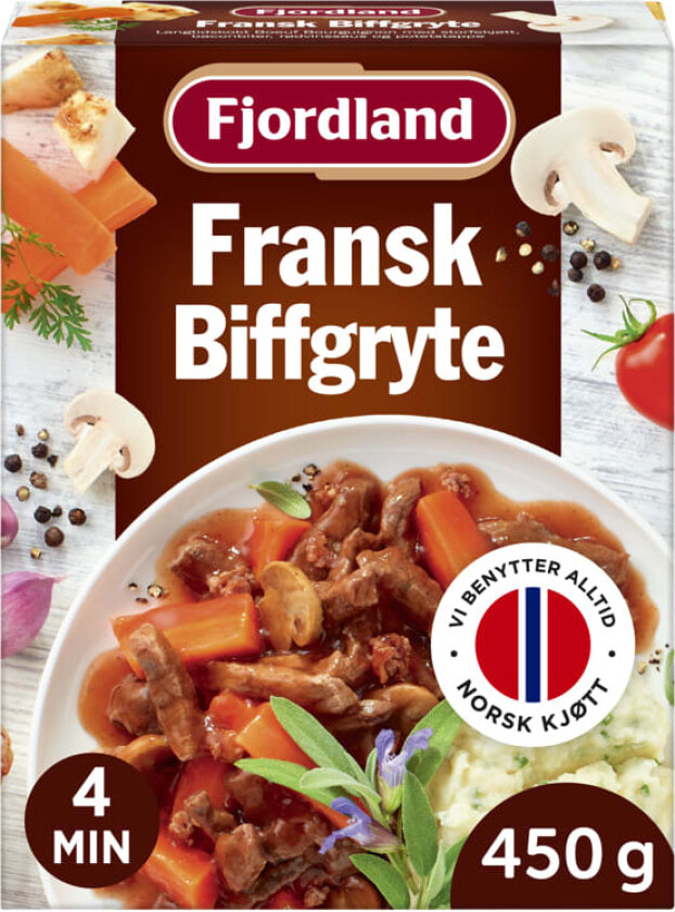 Fjordland Biffgryte 450g
