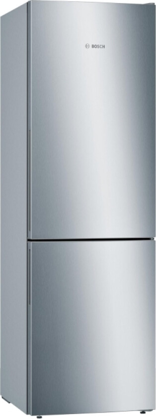 Serie | 6 Kge36alca - Kjøleskap/Fryser - Bunnfryser - Bredde: 60 Cm - Dybde: 65 Cm - Høyde: 186 Cm - 308 Liter - Klasse C - Rustfritt Stål-Opti