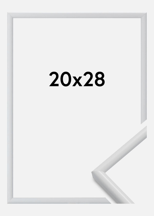 Ramme Galeria Hvit 20x28 Cm