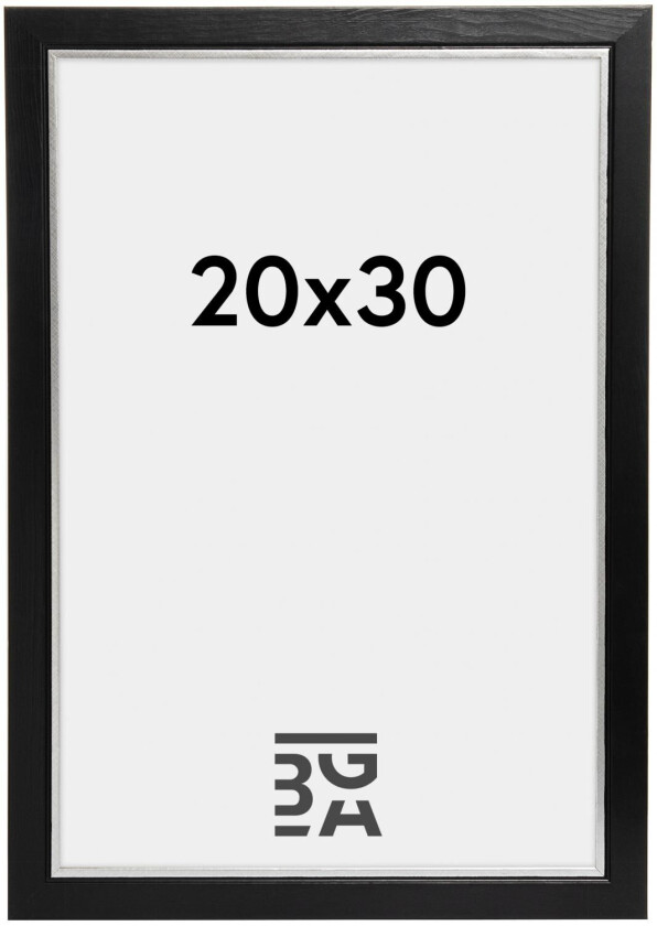 Focus Ramme Twist Svart 20x30 Cm