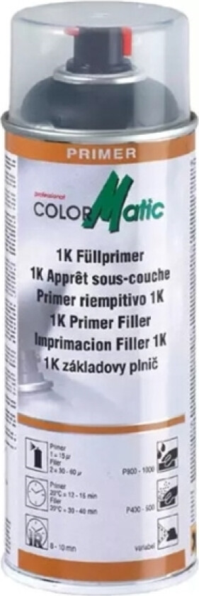 Colormatic Fyldprimer Hg2 Lysegrå 400Ml.