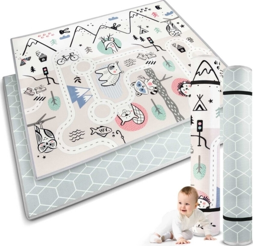 Nukido Rullet Skummatte 180 X 150 X 1,5 Cm Nukido Nk-342