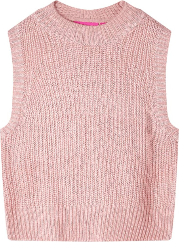 Barnegenser strikket lyserosa 92