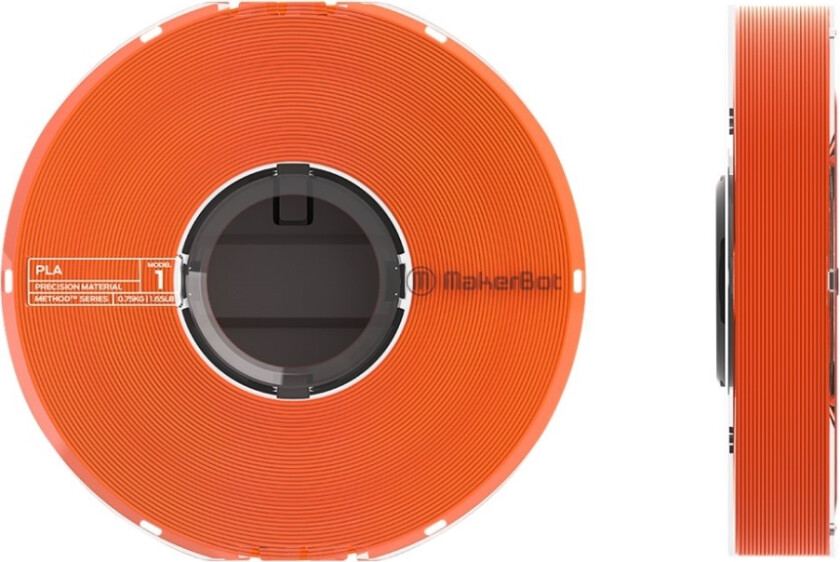 - Ekte Oransje - 750 G - Polyesterpose - Pla-Filament (3D) - For Method