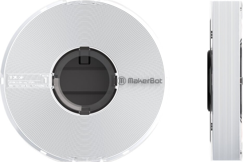 - Steinhvit - 750 G - Polyesterpose - Tough Pla Filament (3D) - For Method