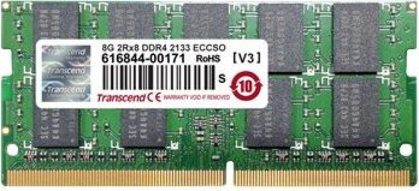 - Ddr4 - Modul - 16 Gb - So Dimm 260-Pin - 2133 Mhz / Pc4-17000 - Cl15 - 1.2 V - Ikke-Bufret - Ecc