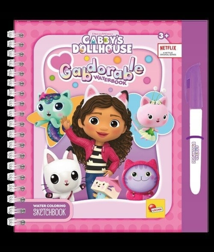 Vannmalebok Gabdorable Cat's House Gabi 13010 P8, Pris For 1 Stk
