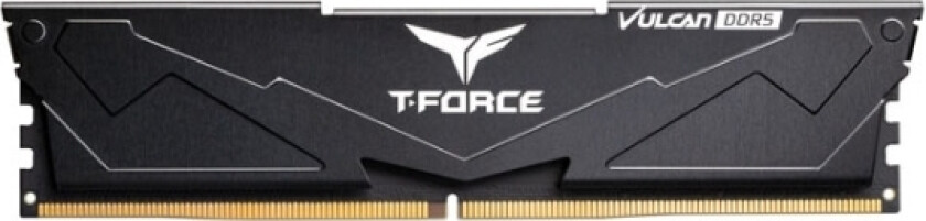 Team Vulcan Black 32Gb Ddr5 6400, Cl40, (2X16gb), Flbd532g6400hc40bdc01