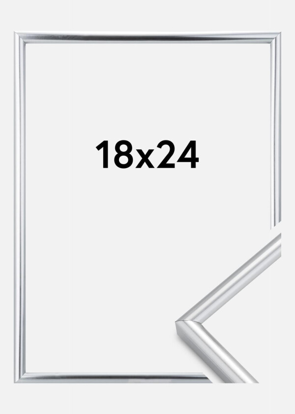 Ramme Galeria Sølv 18x24 Cm
