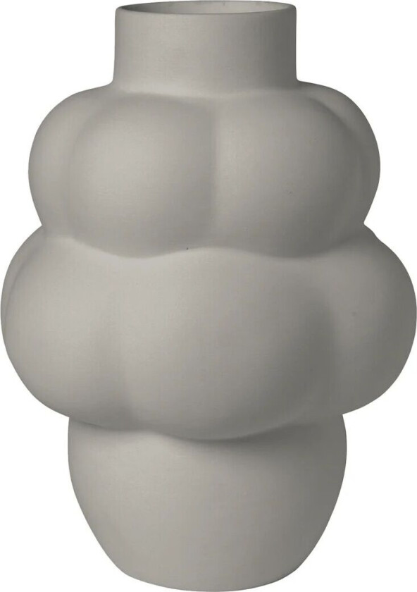 Balloon 04 vase keramikk Sanded Grey