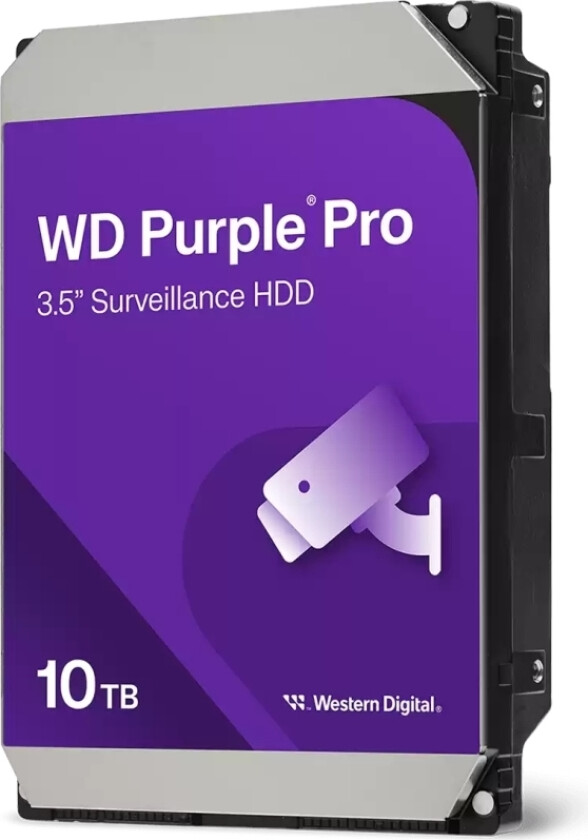 10 Tb Hdd 8,9 Cm (3,5 ) Wd-Purple Pro Wd102purp Sata3 256