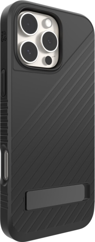 Zagg Denali Snap - Baksidedeksel For Mobiltelefon - Robust - Med Stativ - Magsafe-Samsvar - For Apple Iphone 16 Pro Max