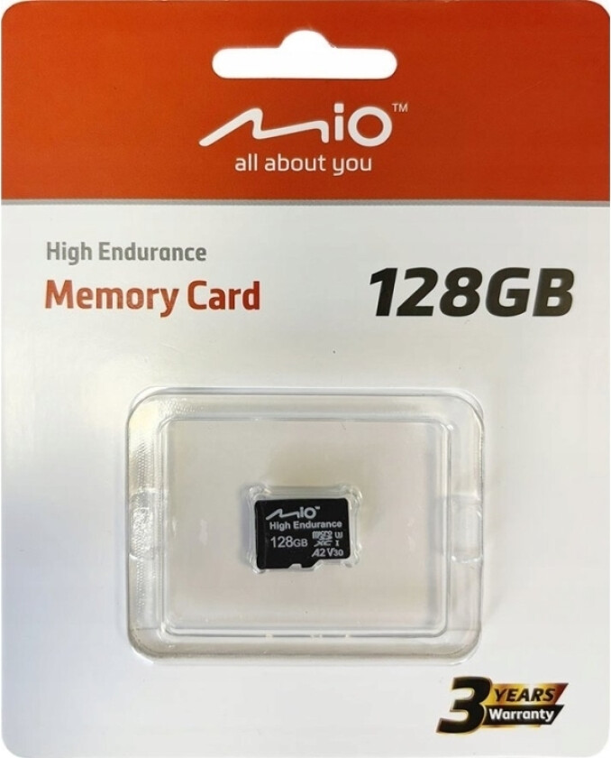 Minnekort Mio High-Endurance | 128 Gb | Microsd | Flash-Minne Klasse Uhs-I
