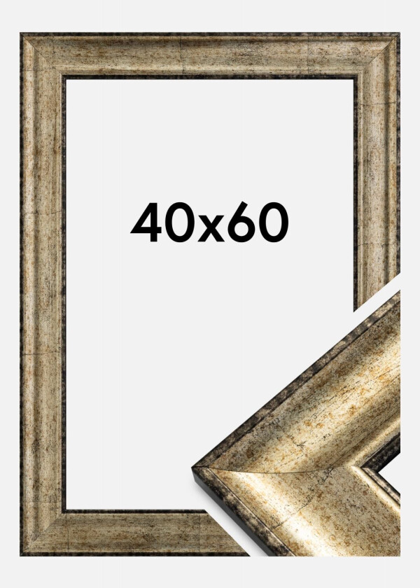 Ramme Saltsjöbaden Akrylglass Antikk Gull 40x60 Cm