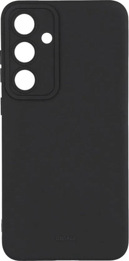 GEAR ONSALA Silikon Deksel - Samsung Galaxy S24 FE - Svart