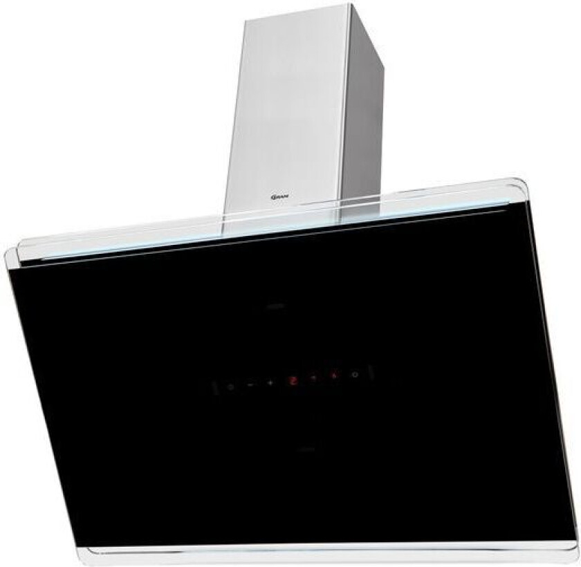 Veggmontert Ventilator I Svart Glass Efs 8690-92