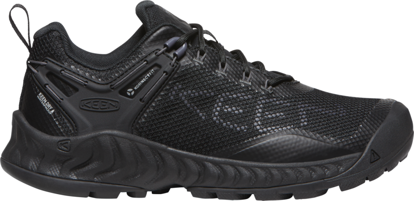 Keen Women's NXIS EVO Waterproof 37, Black-Steel Grey