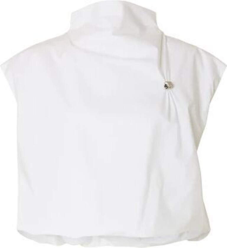 Delia Sl Top - Bright White 40